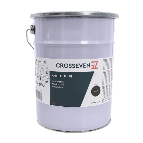 Crosseven Hart Antifouling Schwarz 5 L Crosseven Hart Antifouling Schwarz 5 L - Produktbild 1 - Artikel P206084