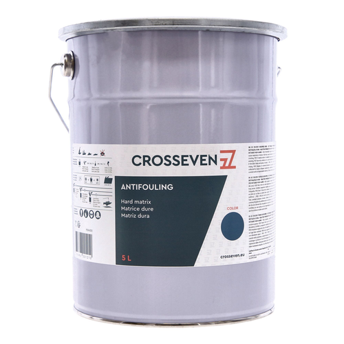 Crosseven Hart Antifouling Marineblau 5 L Crosseven Hart Antifouling Marineblau 5 L - Produktbild 1 - Artikel P206087
