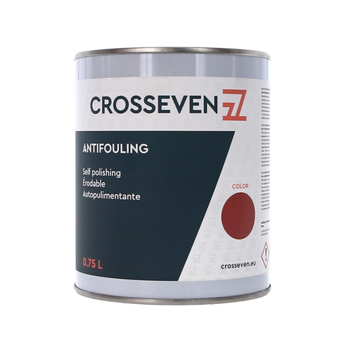 Crosseven Selbstpol. Antifouling Rot 0,75 L 75 L - Produktbild 1 - Artikel P206103