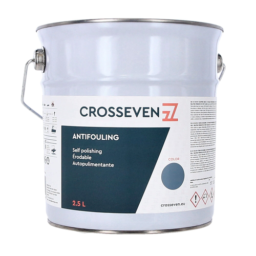 Crosseven Selbstpol. Antifouling Grau 2,5 L 5 L - Produktbild 1 - Artikel P206107