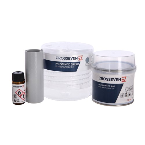 Crosseven Reparatur-Set PVC 125 ml – hellgrau Crosseven Reparatur-Set PVC 125 ml – hellgrau - Produktbild 1 - Artikel P207309