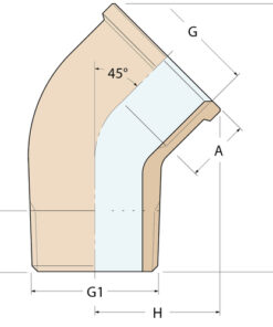 Guidi 45° Kniestück MF - G 4'' Guidi 45° Kniestück MF - G 4'' - Produktbild 2 - Artikel 0121B.200013