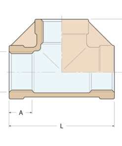 Guidi T-Stück FFF - G 1'' Guidi T-Stück FFF - G 1'' - Produktbild 2 - Artikel 0130I.500006