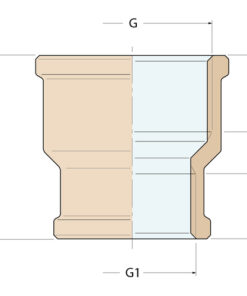 Guidi Reduzierhülse FF - G 1''1/2 auf 1''1/4 - Produktbild 2 - Artikel 0240B.200217