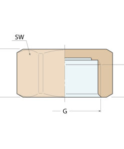 Guidi Gewindekappe F - G 1''1/2 Guidi Gewindekappe F - G 1''1/2 - Produktbild 2 - Artikel 0300B.200008