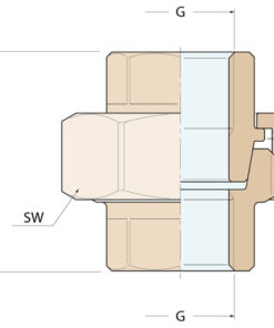 Guidi Düse-FF konisch - G 3/8'' Guidi Düse-FF konisch - G 3/8'' - Produktbild 2 - Artikel 0340I.500003