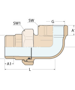 Guidi Winkeldüse-MF konisch - G 1''1/2 Guidi Winkeldüse-MF konisch - G 1''1/2 - Produktbild 2 - Artikel 0701.100008