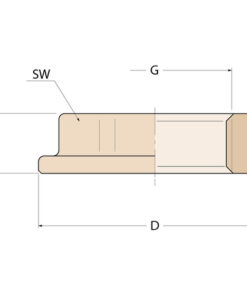 Guidi Flanschmutter - G 3/4'' - Produktbild 2 - Artikel 1141.100005