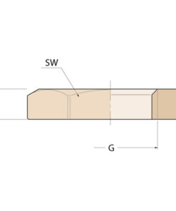 Guidi Sechskantmutter - G 1/2'' - Produktbild 2 - Artikel 1142.100004
