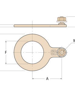 Guidi Unterlegscheibe + Kabelbefestigung - G 5'' Guidi Unterlegscheibe + Kabelbefestigung - G 5'' - Produktbild 2 - Artikel 1145.100014