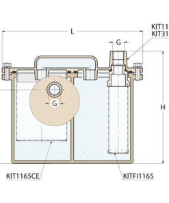Guidi Kraftstofffilter - G 1/2'' - Produktbild 2 - Artikel 1165.220004