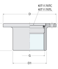 Guidi Deckseinfüllstutzen - G 1''1/2 Guidi Deckseinfüllstutzen - G 1''1/2 - Produktbild 2 - Artikel 1176.110008