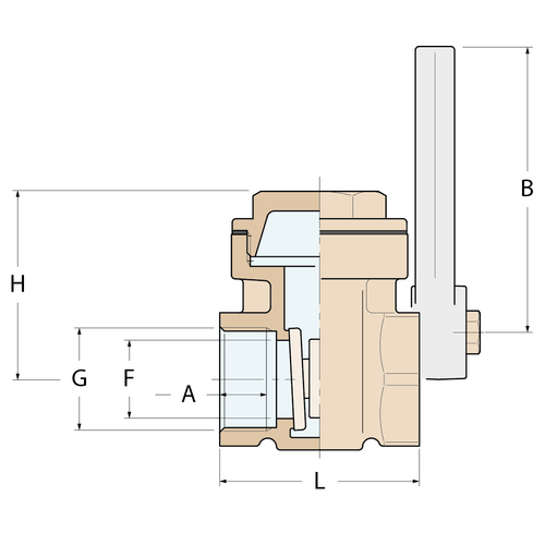 Guidi Schnellverschluss - G 1/2'' Guidi Schnellverschluss - G 1/2'' - Produktbild 2 - Artikel 1525.200004