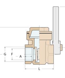 Guidi Schnellverschluss - G 3/4'' Guidi Schnellverschluss - G 3/4'' - Produktbild 2 - Artikel 1525.200005