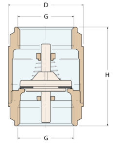 Guidi Rückschlagventil - G 3'' - Produktbild 2 - Artikel 1532.100011
