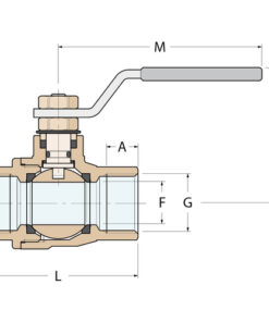 Guidi Kugelhahn FF - G 3'' Guidi Kugelhahn FF - G 3'' - Produktbild 2 - Artikel 1815.500011