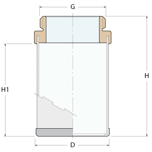 Guidi Edelstahlfilter für Bodenventil - G 3/8'' Guidi Edelstahlfilter für Bodenventil - G 3/8'' - Produktbild 2 - Artikel FI1533.500003