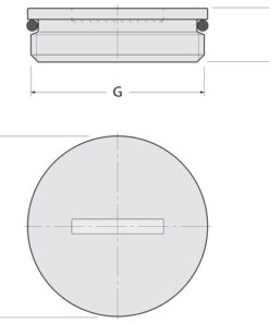 Guidi Ersatzkappe für Einfüllstutzen Guidi Ersatzkappe für Einfüllstutzen - Produktbild 2 - Artikel KIT1170SC.2