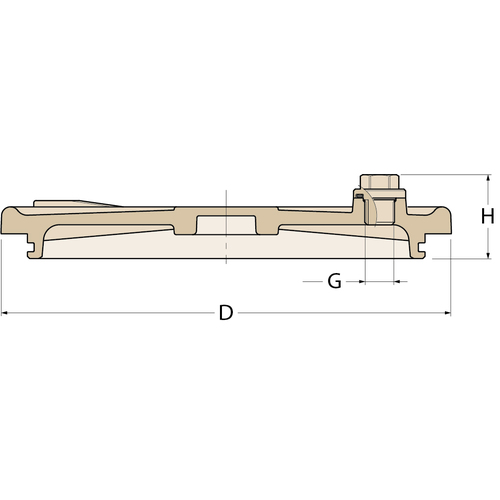 Guidi Filterabdeckung mit entlüftung - DN 125 Guidi Filterabdeckung mit entlüftung - DN 125 - Produktbild 2 - Artikel KIT1281C614