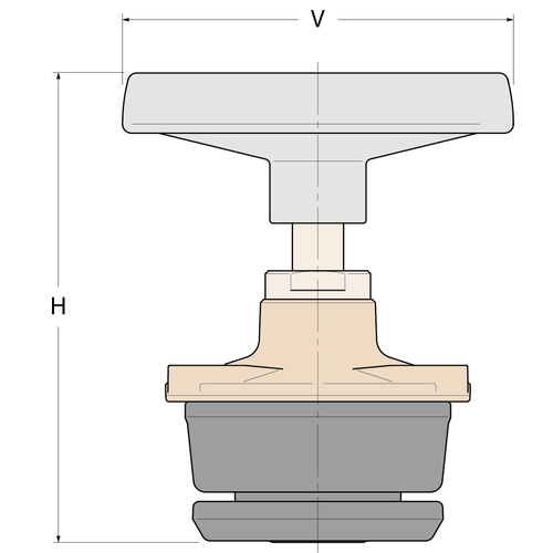 Guidi Steuerblock für Antihaft-Ventil Guidi Steuerblock für Antihaft-Ventil - Produktbild 2 - Artikel KIT2220.000607