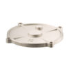 NICKEL PLATED BRONZE COVER FOR 1163-1166, 1/2' 1/2' - Produktbild 1 - Artikel KIT1163CN004