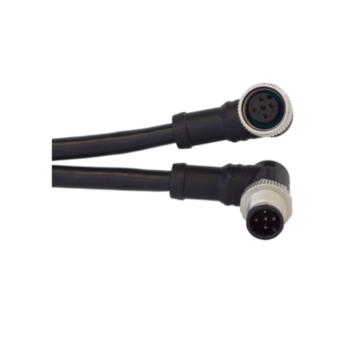 MG M12 CANOpen cable 90 to 90 deg 0.5m MG M12 CANOpen cable 90 to 90 deg 0.5m - Produktbild 1 - Artikel MGM12005001