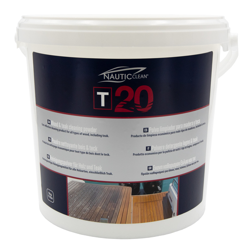 NAUTICclean T20 Wood & teak cleaning powder NAUTICclean T20 Wood & teak cleaning powder - Produktbild 1 - Artikel NCT2005