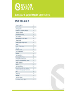 Ocean Safety Rettungsinsel Ocean 6C SOLAS B Ocean Safety Rettungsinsel Ocean 6C SOLAS B - Produktbild 3 - Artikel RAF0175
