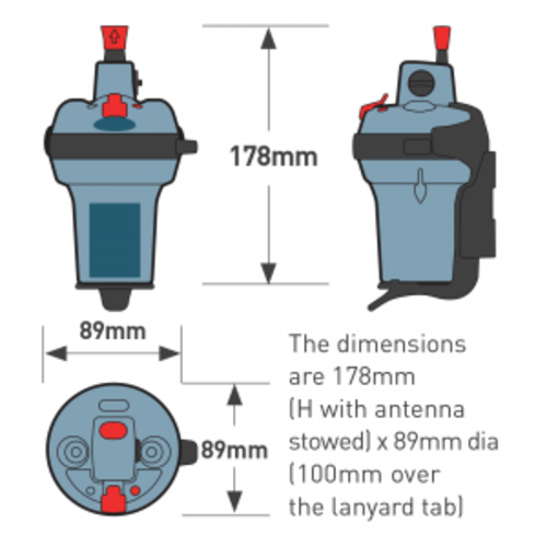 OceanSignal rescueME EPIRB1 PRO OceanSignal rescueME EPIRB1 PRO - Produktbild 2 - Artikel 702S-03401