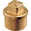 PLASTIMO Fitting brass square head plug 3/8' PLASTIMO Fitting brass square head plug 3/8'' - Produktbild 1 - Artikel 151195