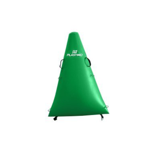 Plastimo Regattaboje aufblasbar, grün, triangel Plastimo Regattaboje aufblasbar