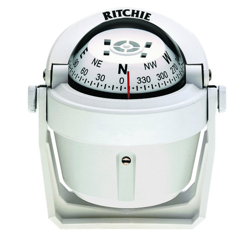 Ritchie Explorer mit Bügelhalterung, Weiß Ritchie Explorer mit Bügelhalterung