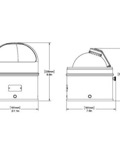 Ritchie Globemaster, Binnacle w/Hood Binnacle w/Hood - Produktbild 1 - Artikel D-515-B/P/X