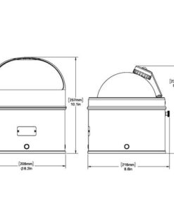 Ritchie Globemaster, Binnacle w/Hood Binnacle w/Hood - Produktbild 1 - Artikel D-615-B/P/X