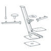 Scanstrut Tappered Radar Mast, PTM-R1-1, schwarz schwarz - Produktbild 2 - Artikel PTM-R1-1-BLK