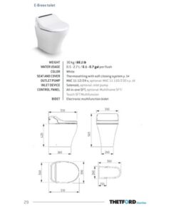 Tecma E-BreeX Toilette 24V Standard Weiß Tecma E-BreeX Toilette 24V Standard Weiß - Produktbild 2 - Artikel T-BRX024NW/U02C00