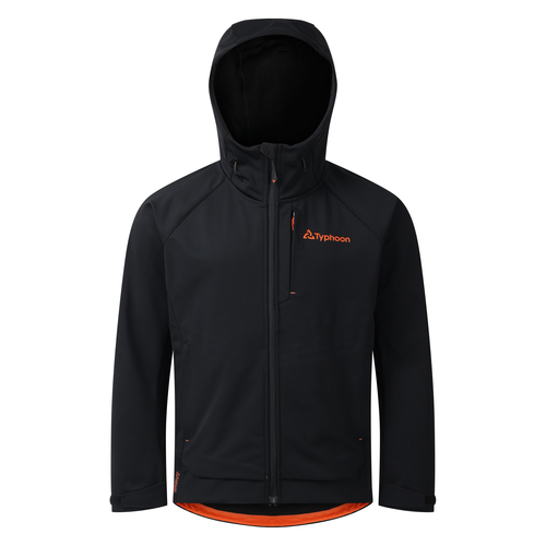 Typhoon Softshell Jacke 2.0 Gr.S - Schwarz/Orange Typhoon Softshell Jacke 2.0 Gr.S - Schwarz/Orange - Produktbild 3 - Artikel P203856