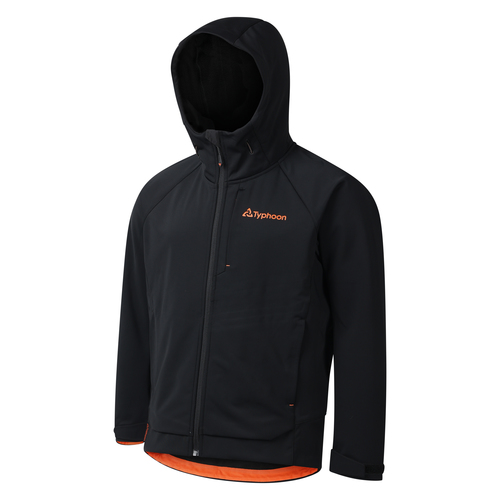 Typhoon Softshell Jacke 2.0 Gr.L - Schwarz/Orange Typhoon Softshell Jacke 2.0 Gr.L - Schwarz/Orange - Produktbild 4 - Artikel P203858