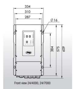 WhisperPower - AC PowerCube Wechselrichter 24 V / WhisperPower - AC PowerCube Wechselrichter 24 V / - Produktbild 3 - Artikel 60203003