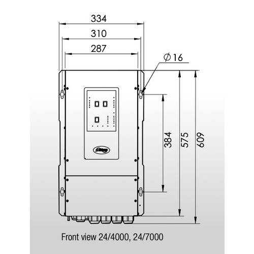 WhisperPower - AC PowerCube Wechselrichter 24 V / WhisperPower - AC PowerCube Wechselrichter 24 V / - Produktbild 3 - Artikel 60203003