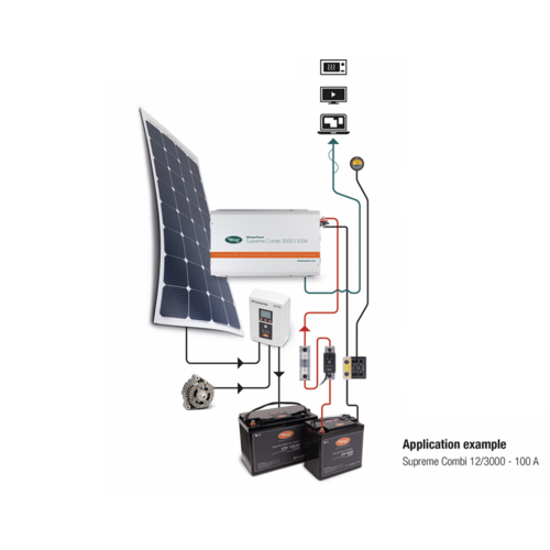WhisperPower - WP Combi Supreme 12V / 3000 - 100A WhisperPower - WP Combi Supreme 12V / 3000 - 100A - Produktbild 3 - Artikel 61123001
