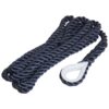 Robline Festmacher 3-fach geschlagen Navy mit Kausch Robline Festmacher 3-fach geschlagen Navy mit Kausch