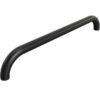 Roca Handlauf rostfreier Stahl D=25mm L=450mm 90Grad schwarz anodisiert 1042598 450mm 1 2