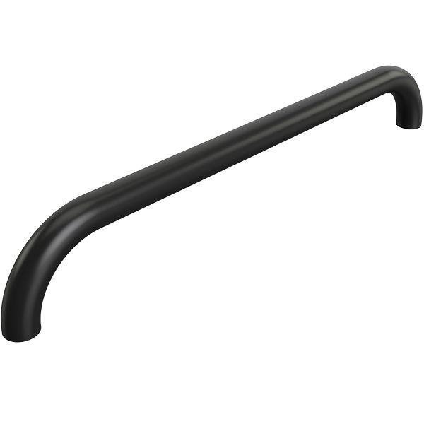 Roca Handlauf rostfreier Stahl D=25mm L=450mm 90Grad schwarz anodisiert Roca Handlauf rostfreier Stahl D=25mm L=450mm 90Grad schwarz anodisiert