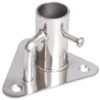 Relingsfuss rostreier Stahl 90° für Rohr D=25,4mm Platte B=85mm L=85mm 1042700 relingsfuss rostreier stahl 90 fur rohr d 25 4mm platte b 85mm l 85mm 1 2