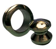 Druckknopf mit Ring aus Messing für Verschlussbox Tür D=16mm Druckknopf mit Ring aus Messing für Verschlussbox Tür D=16mm