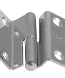 Roca Scharnier abgewinkelt rostfreier Stahl 19+16x40x7mm rechts Roca Scharnier abgewinkelt rostfreier Stahl 19+16x40x7mm rechts
