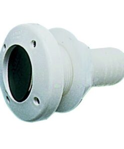 Trudesign Borddurchlass für Lenzrohre mit Rückschlagklappe Schlauchanschluss 38mm
