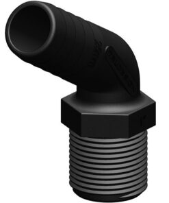 Trudesign Schlauchanschlussstutzen 120° mit Aussengewinde