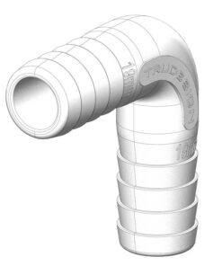 Trudesign 90° Schlauchverbinder weiß Trudesign 90° Schlauchverbinder weiß – Bild 3